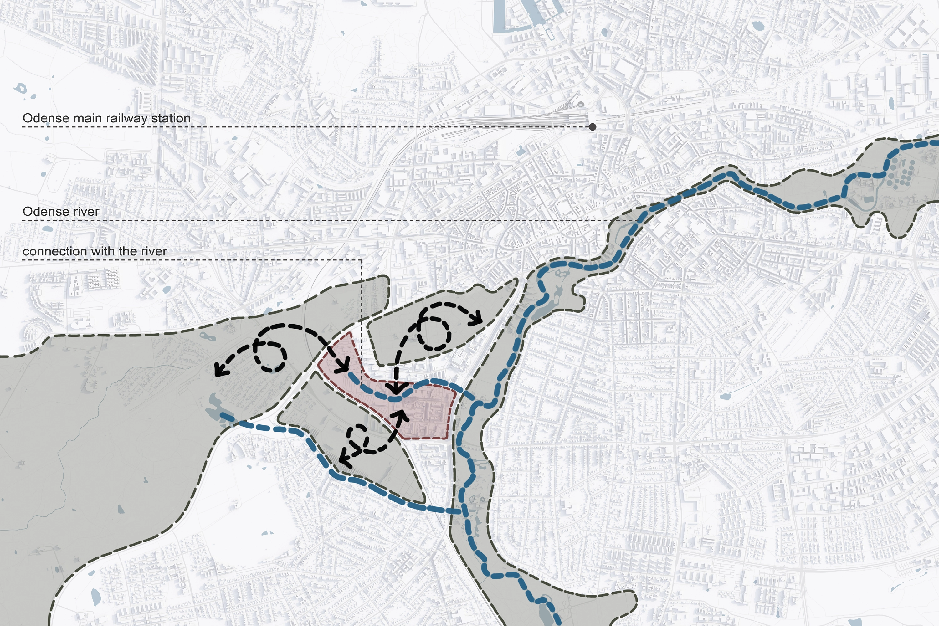 Design diagram for Odenseed, Odense, Denmark.